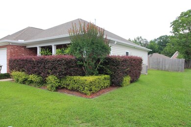 Mature landscaping