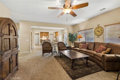 Family Room open to large dining and kitchen.