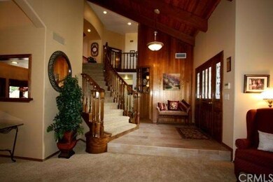 View of the staircase leading to the second master