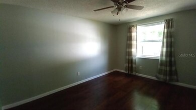 Master bedroom with walk in closet