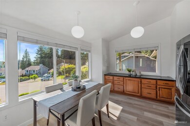 Its open format is perfect for  cooking and entertaining at the same time.