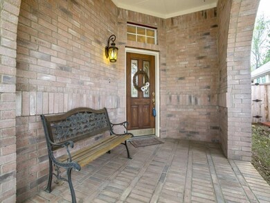 Spacious covered front porch to welcome guests.