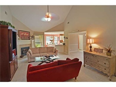 This open,inviting greatroom/hearthroom area is ju
