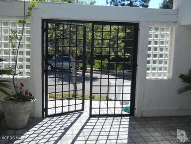 Lake Encino gate