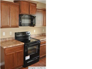 Beautiful cabinets, smooth top stove, microwave an