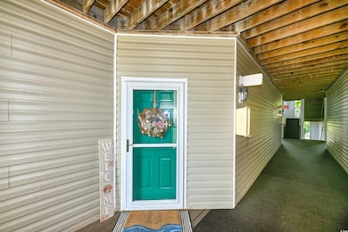 Doorway to property