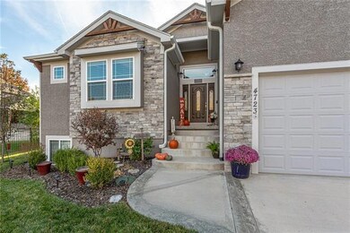 picturesque front porch entrance