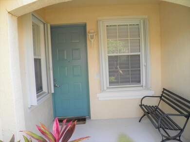 Entry with shutters