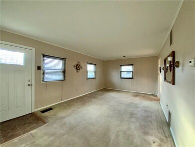 Spacious living room