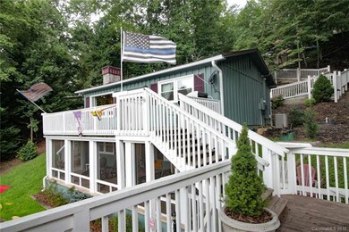 View from the boathouse sundeck with easy access f