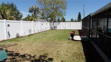 Fenced in rear yard