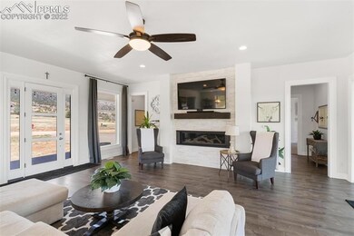 High ceilings and neutral decor feel fresh and new
