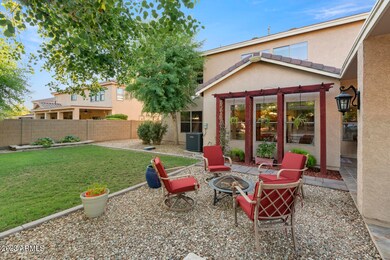 Fire pit gathering area