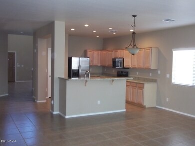 Kitchen from the living room