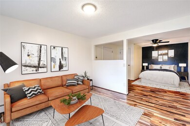 Virtual Open/Living and Bedroom