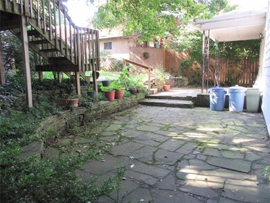 Beautiful stone patio.