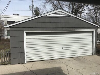 Two car garage that is  not falling down. Really, 