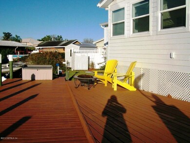 Deck and dock-