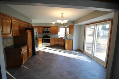 Kitchen with breakfast area