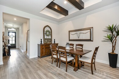 Entry and formal dining view