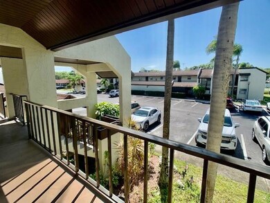 Walkway to condo on 2nd floor