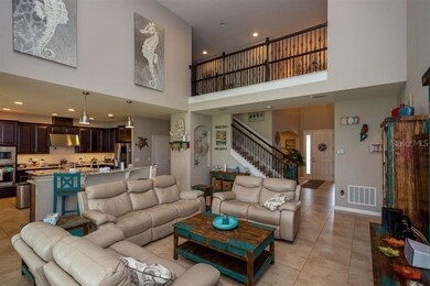 Second Floor overlooking Family Room and Kitchen