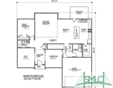 1st Floor Plan.