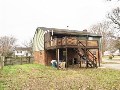 Large Wood Deck