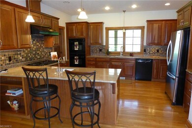 A Chef's Delight!  Rich Cherry Cabinetry, Hardwood