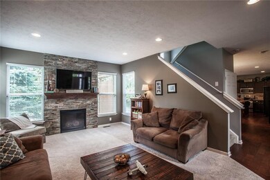 Lots of natural light and nature views 