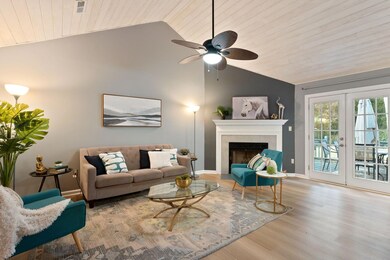 Vaulted Living Room