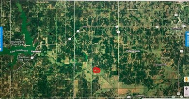 Red highlight is approx. area of property.