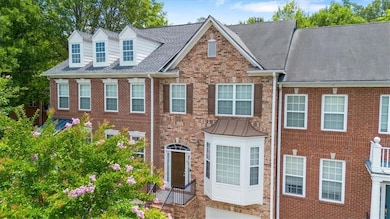 View of front of house featuring brick siding