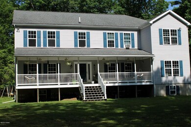 Large Covered Front Porch
