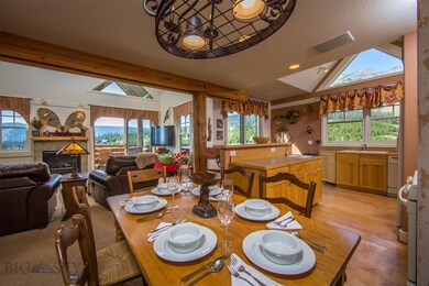 Dining Room and adjacent open concept kitchen with