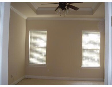 Master Bedroom. Master bedroom features trey ceili