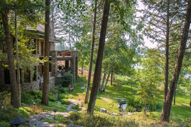 Your own hiking trail & water feature