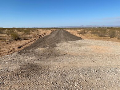 Mullins Easement road - crushed asphalt