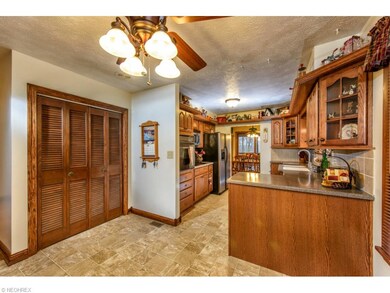View of the kitchen from the dinette