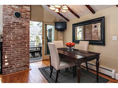 Dining Area. Dining area, enters to private deck.