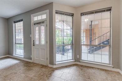 view of natural light from front of property in li