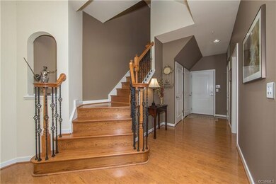 1st Level Entrance Foyer, 2 closets, Full Bath and