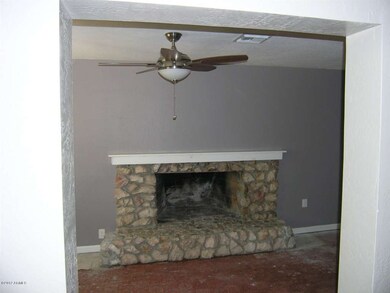 Family Room fireplace