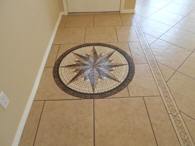 Beautiful entry tile