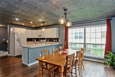 Kitchen and Dining Area  (New black stainless appl