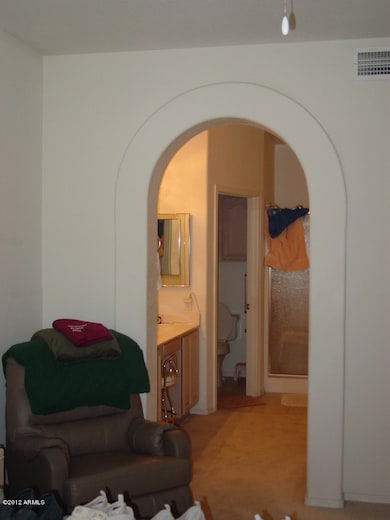 Master bath with walk in closet