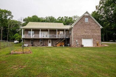 Rear view of property...