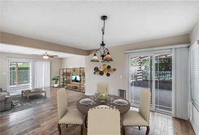 Virtually Staged Dining Room