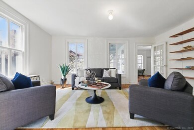 Generously sized family room for family relaxing