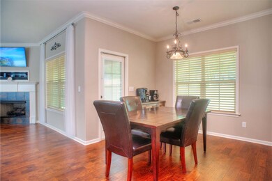 Separate Dining Area overlooking Covered Patio and